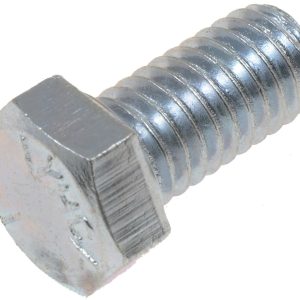 Dorman Bolt, Autograde ™, Standard Bolt, 5- 3/8-16 X 0.75 Inch Thread Size, Hex Style Head, Chrome, Steel, Set of 2 – 760-207N