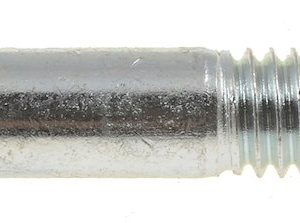Dorman Bolt, Autograde™, Standard Bolt, 5- 3/8-16 X 2.75 Inch Thread Size, Hex Style Head, Chrome, Steel, Single – 760-227N