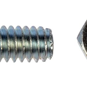 Dorman Bolt, Autograde ™, Standard Bolt, 1/4 – 20 Inch Thread Size, Slotted Round, Chrome, Steel, Pack of 10 – 762-010N