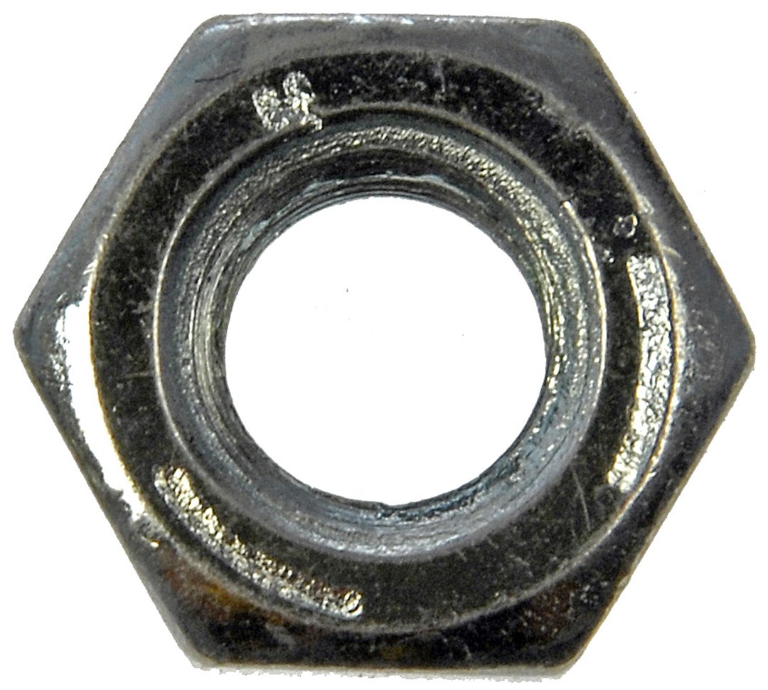 Dorman Nut, Autograde ™, 6 Point, 1/4 Inch- 28 Thread Size, Chrome, Steel, Pack of 10 – 763-010N