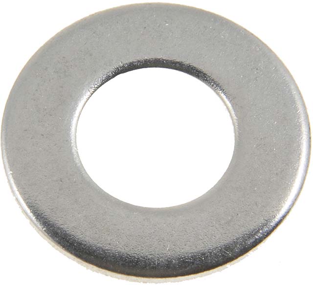 Dorman Washer, Autograde ™, Round Hole Shape, Steel, 0.38 Inch Inside Diameter, Natural Zinc-Plated, Pack of 18 – 766-012N