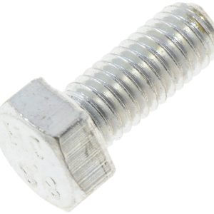 Dorman Bolt, Autograde ™, Metric Bolt, M5-.8 Inch Thread Size, 12 Millimeter Under Head Length, Hex Style Head, Natural/Zinc-Plated, Steel – 799-055