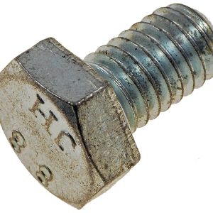 Dorman Bolt, Autograde™, Metric Bolt, M6-1.0 Inch Thread Size, 10 Millimeter Under Head Length, Hex Style Head, Chrome, Steel, Pack of 3 – 780-210N