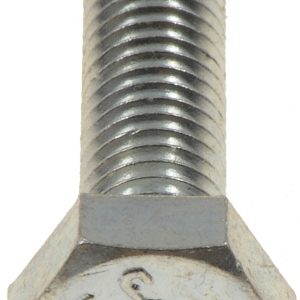 Dorman Bolt, Autograde ™, Metric Bolt, M6-1.0 Inch Thread Size, 25 Millimeter Under Head Length, Hex Style Head, Chrome, Steel, Pack of 3 – 780-225N