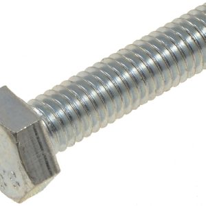 Dorman Bolt, Autograde ™, Metric Bolt, M6-1.0 Inch Thread Size, 25 Millimeter Under Head Length, Hex Style Head, Chrome, Steel, Pack of 3 – 780-225N