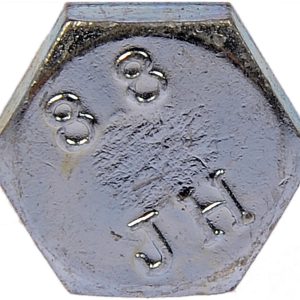 Dorman Bolt, Autograde™, Metric Bolt, M6-1.0 Inch Thread Size, 35 Millimeter Under Head Length, Hex Style Head, Chrome, Steel, Pack of 3 – 780-235N