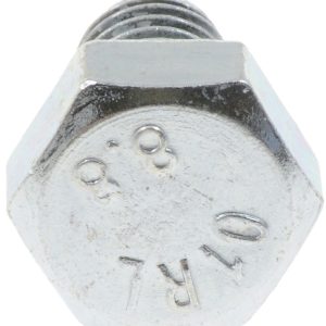 Dorman Bolt, Autograde ™, Metric Bolt, M8-1.25 Inch Thread Size, 12 Millimeter Under Head Length, Hex Style Head, Chrome, Steel, Set of 2 – 780-412N