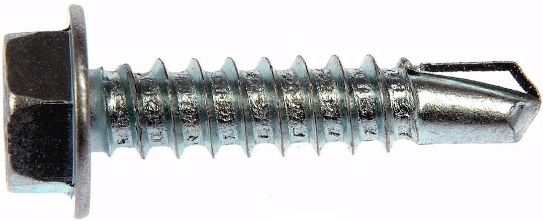Dorman Screw, Autograde™, Self Tapping, #6 X 1/2 Inch Length/ #6 X 3/4 Inch Length, Pan Head, Stainless Steel, Pack of 12 – 784-105