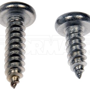 Dorman Screw, OE Solutions ™, Self Tapping Screw, Number 6 X 1/2 Inch and Number 6 X 3/4 Inch Length, Pan Head, Steel, Pack of 12 – 784-105D