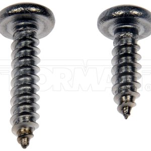 Dorman Screw, OE Solutions ™, Self Tapping Screw, Number 8 X 1/2 Inch/ Number 8 X 3/4 Inch, Pan Head, Steel, Pack of 8 – 784-125D