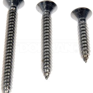 Dorman Screw, OE Solutions™, Self Tapping Screw, Number 10 Thread Size, Steel, Pack of 12 – 784-145D
