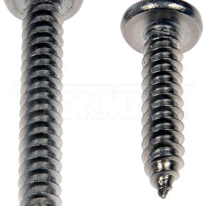 Dorman Screw, OE Solutions ™, Self Tapping Screw, Number 12 Thread Size, Pan Head, Steel, Pack of 8 – 784-170D