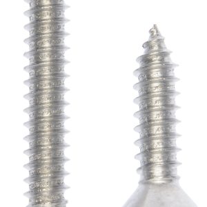 Dorman Screw, Autograde™, Self Tapping, #14 X 1 Inch Length/ #14 X 1.5 Inch Length, Oval Head, Stainless Steel, Pack of 6 – 784-180
