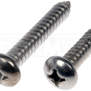 Dorman Screw, OE Solutions ™, Self Tapping Screw, Number 14 Thread Size, Pan Head, Steel, Pack of 6 – 784-185D