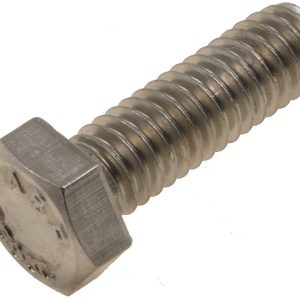 Dorman Bolt, Autograde ™, Standard Bolt, 5/16-18 X 1.0 Inch Thread Size, Hex Style Head, Natural, Stainless Steel, Pack of 10 – 799-306
