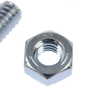 Dorman Bolt, Autograde™, Stove Bolt, With Nuts, 1/4-20 Inch Coarse Thread, 1/2 Inch Length and 3/4 Inch Length, Slotted Head, Natural – 784-608