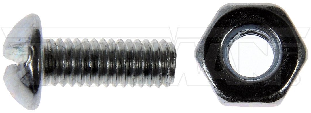 Dorman Screw, OE Solutions ™, Self Tapping Screw, Number 10-32 Thread Size, Flat Head, Steel, With 8 Machine Screws and 8 Nuts – 784-712D