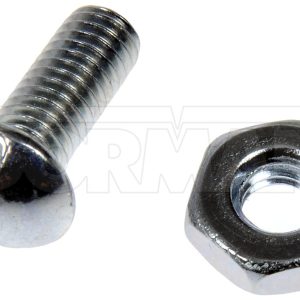 Dorman Screw, OE Solutions ™, Self Tapping Screw, Number 10-32 Thread Size, Flat Head, Steel, With 8 Machine Screws and 8 Nuts – 784-712D