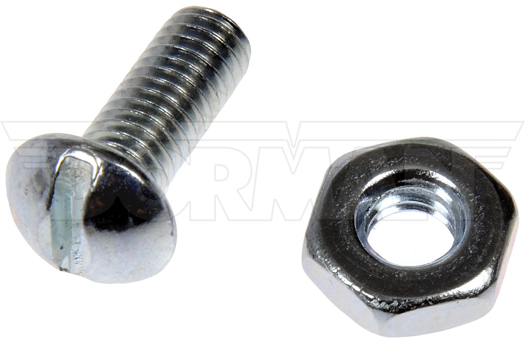 Dorman Screw, OE Solutions ™, Self Tapping Screw, Number 10-32 Thread Size, Flat Head, Steel, With 8 Machine Screws and 8 Nuts – 784-712D