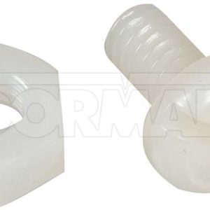 Dorman License Plate Mounting Hardware, Autograde ™, Fastener, 1/4 Inch-20 X 1/2-5/8 Inch, White/ Black – 785-122