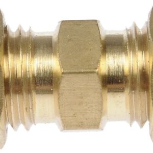Dorman Compression Fitting, Autograde ™, For Use with 3/16 Inch Line, Brass, Set of 2 – 785-302
