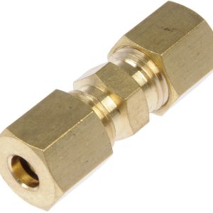 Dorman Compression Fitting, Autograde ™, For Use with 3/16 Inch Line, Brass, Set of 2 – 785-302