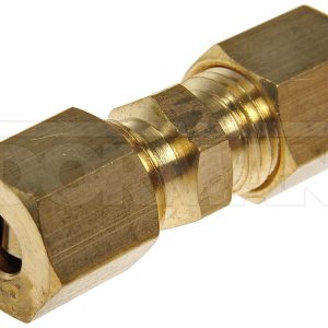 Dorman Compression Fitting, OE Solutions ™, 3/16 Inch Union Fitting, Brass, Pack of 2 – 785-302D