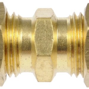 Dorman Compression Fitting, Autograde ™, For Use with 1/4 Inch Line, Brass, Set of 2 – 785-304