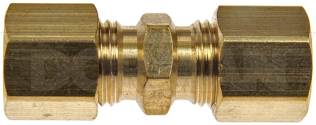 Dorman Compression Fitting, OE Solutions ™, 1/4 Inch Union Fitting, Brass, Pack of 2 – 785-304D