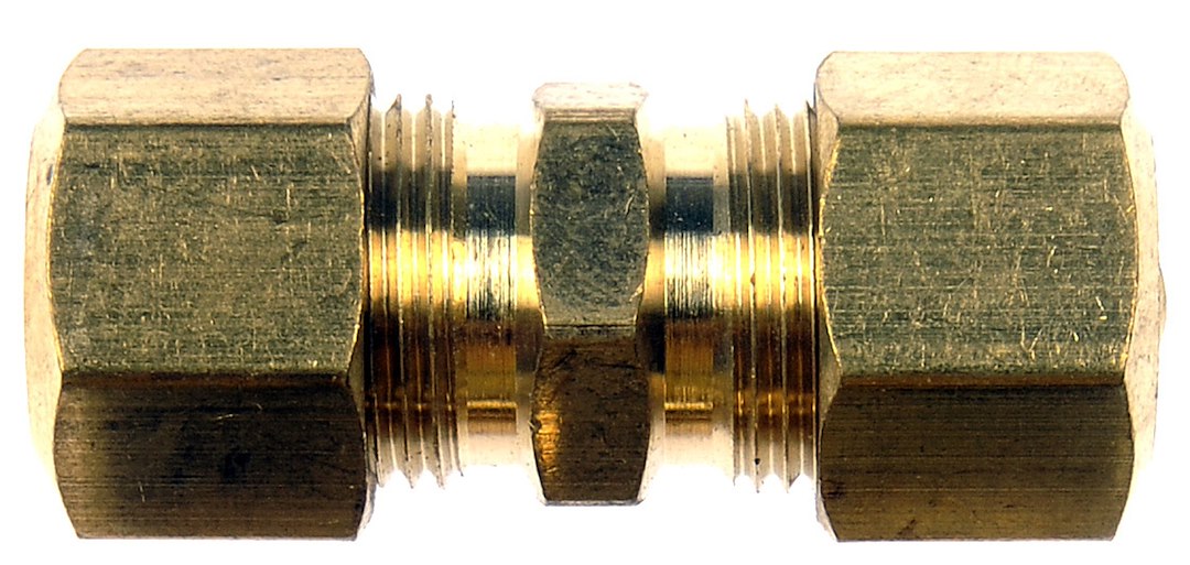 Dorman Compression Fitting, Autograde ™, For Use with 3/8 Inch Line, Brass, Set of 2 – 785-308