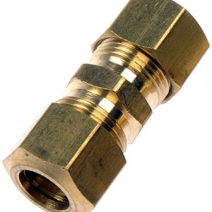 Dorman Compression Fitting, Autograde ™, For Use with 3/8 Inch Line, Brass, Set of 2 – 785-308