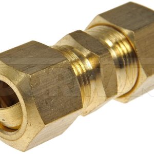 Dorman Compression Fitting, OE Solutions ™, 3/8 Inch Union Fitting, Brass, Pack of 2 – 785-308D