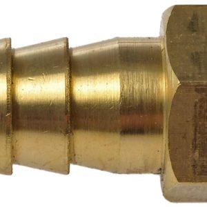 Dorman Fuel Line Fitting, Autograde ™, Straight, 3/8 Inch X 1/4 Inch Mnpt, Brass – 785-416
