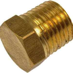 Dorman Fitting Plug/ Fitting Cap, Autograde ™, Brass, Single, Clamshell – 785-422