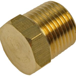 Dorman Fitting Plug/ Fitting Cap, Autograde™, Brass, Single, Clamshell – 785-424