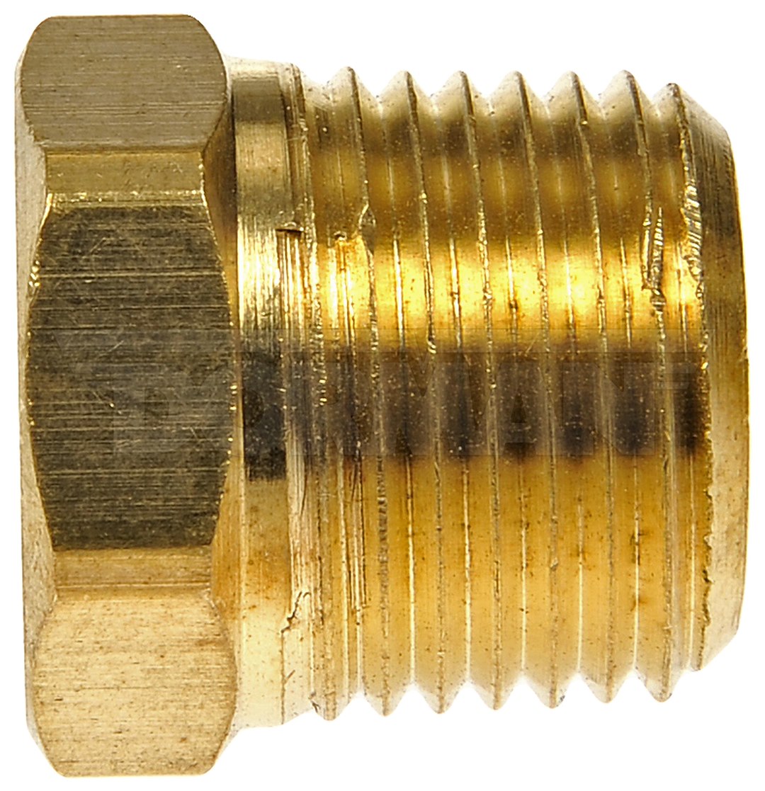 Dorman Pipe Plug Fitting, OE Solutions ™, Hex Head, 3/8 Inch Mnpt Thread Size, 16 Threads Per Inch – 785-424D