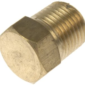 Dorman Fitting Plug/ Fitting Cap, Autograde ™, Brass, Single, Clamshell – 785-426
