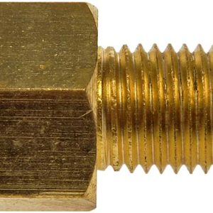 Dorman Brake Line Fitting, Autograde ™, Standard Replacement, 1/4 Inch X 3/16 Inch Tube, Natural, Brass – 785-434