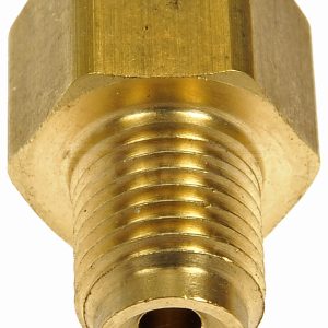 Dorman Brake Line Fitting, OE Solutions ™, 1/4 Inch X 3/16 Inch Thread, 0.3 Inch Diameter, Brass, Single – 785-434D