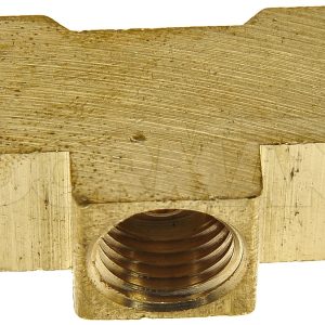 Dorman Brake Line Fitting, OE Solutions ™, 3/16 Inch Thread, Tee Fitting, Brass, Single – 785-436D
