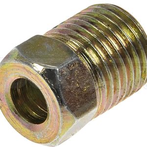 Dorman Brake Line Fitting, OE Solutions ™, 3/16 Inch Standard Flare, 0.56 Inch Length, Brass, Single – 785-460D