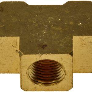Dorman Coupler Fitting, Autograde ™, 1/8 Inch Fnpt, T-Connector, Brass – 788-027