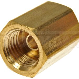 Dorman Brake Line Fitting, OE Solutions ™, M10-1.0 Thread Size, 0.375 Inch Diameter, Brass, Single – 788-523