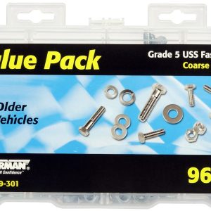 Dorman Fastener Assortment, Autograde™, Grade 5 Standard Hardware, With 96 Pieces – 799-301