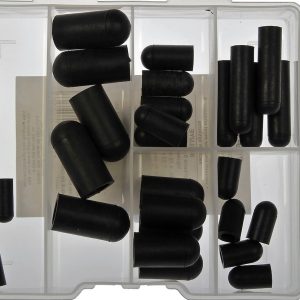Dorman Vacuum Cap, Autograde ™, (5) 3/16 Inch/ (5) 7/32 Inch/ (5) 1/4 Inch/ (5) 5/16 Inch/ (5) 3/8 Inch/ (5) 5/32 Inch, Black, Rubber – 799-350