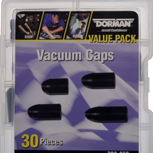 Dorman Vacuum Cap, Autograde ™, (5) 3/16 Inch/ (5) 7/32 Inch/ (5) 1/4 Inch/ (5) 5/16 Inch/ (5) 3/8 Inch/ (5) 5/32 Inch, Black, Rubber – 799-350