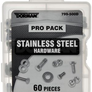 Dorman Fastener Assortment, OE Solutions ™, Steel, With 60 Fasteners – 799-500D