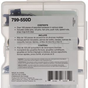 Dorman Fastener Assortment, OE Solutions ™, Steel, With 102 Fasteners – 799-550D