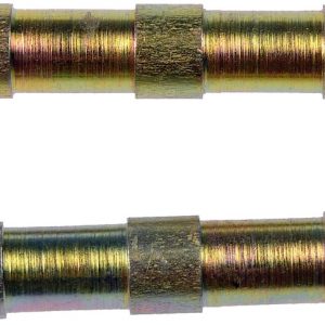 Dorman Coupler Fitting, OE Solutions ™, Ford OE Number N803431S, For Use with 3/8 Inch Nylon Line, Gold, Steel, Set of 2 – 800-011