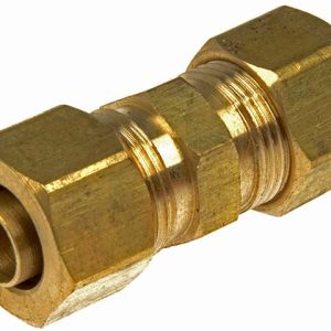 Dorman Compression Fitting, OE Solutions ™, For Use with 3/8 Inch Line, Brass, Set of 5 – 800-223